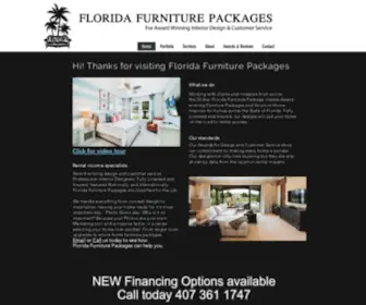 Floridafurniturepackages.com(Florida Furniture Packages) Screenshot