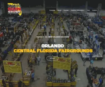 Floridagunshows.com(Florida Gun Shows) Screenshot