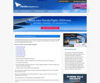 Floridaholidayplanner.com(Floridaholidayplanner) Screenshot