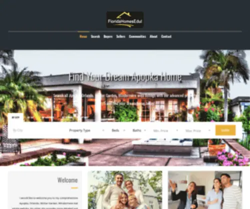 Floridahomesedul.com(Real Estate Orlando. Information about Real Estate properties to buy or sell in Orlando. REALTOR) Screenshot