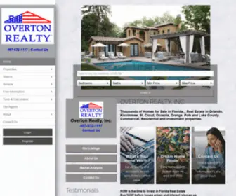 FloridahomesWorld.com(Kissimmee Real Estate) Screenshot