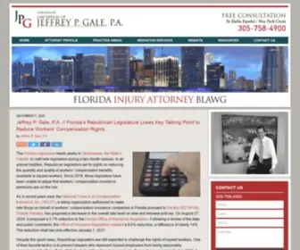 Floridainjuryattorneyblawg.com(Published by Florida Injury Lawyer) Screenshot