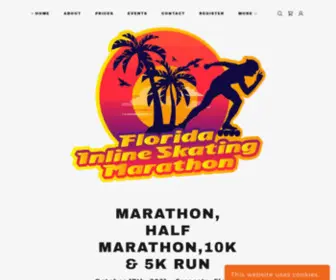 Floridainlineskatingmarathon.com(Florida Inline Skating Marathon) Screenshot