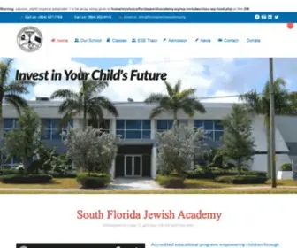 Floridajewishacademy.org(SFJA) Screenshot