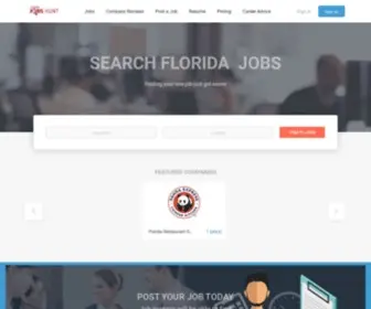 Floridajobscareers.com(Jobs in Florida) Screenshot