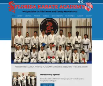 Floridakarateacademy.com(Kids Karate) Screenshot