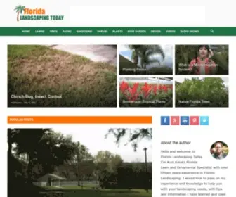 Floridalandscapingtoday.com(Florida Landscaping Today) Screenshot
