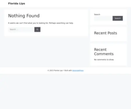Floridalips.com(Lips Florida) Screenshot