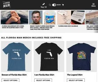 Floridaman.com(Florida Man) Screenshot
