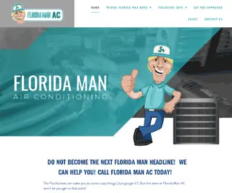 Floridamanac.com(Florida Man AC) Screenshot