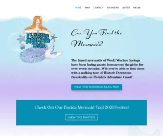 Floridamermaidtrail.com(Florida Mermaid Trail Walking Tour) Screenshot