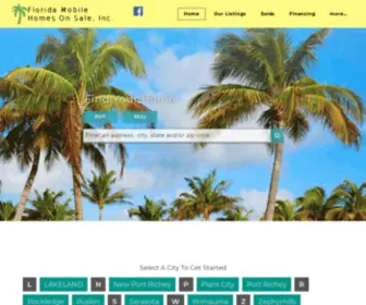 Floridamobilehomesonsale.com(Florida Mobile Homes On Sale) Screenshot