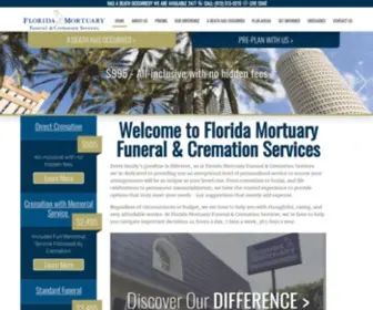 Floridamortuary.com(Funeral Homes & Cremation Services) Screenshot
