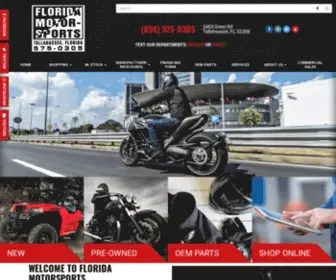 Floridamotorsports.com(Home Florida Motorsports Tallahassee) Screenshot