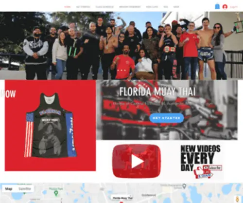 Floridamuaythai.com(Florida Muay Thai) Screenshot