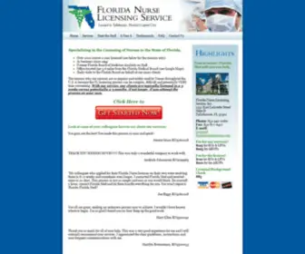 Floridanurselicenses.com(Floridanurselicenses) Screenshot