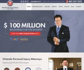 Floridapersonalinjurylawteam.com(Florida Personal Injury Law Team) Screenshot