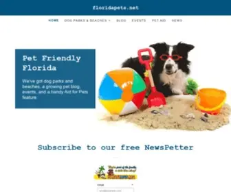 Floridapets.net(Pet Friendly Florida) Screenshot