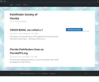 Floridapfs.org(For all Florida Pathfinders) Screenshot