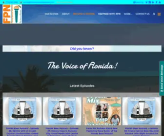 Floridapodcastnetwork.com(The Voice of Florida) Screenshot