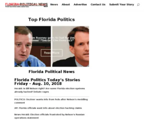 Floridapoliticalnews.com(Florida Political News) Screenshot