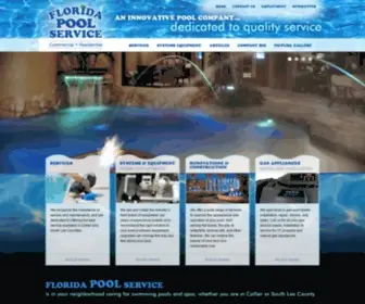 Floridapoolservice.net(Florida Pool Service) Screenshot