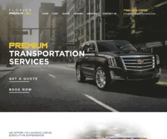 Floridapremiumlimo.com(Florida Limo) Screenshot