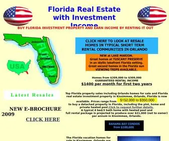 Floridaproperties.co.uk(Orlando Florida Real Estate Investment Property to Buy & Vacation Homes for Sale Orlando Florida) Screenshot