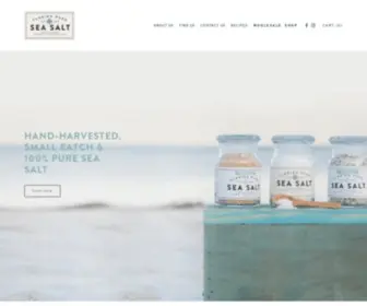 Floridapureseasalt.com(Florida Pure Sea Salt) Screenshot