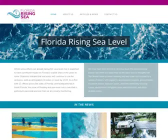 Floridarisingsea.com(Florida Rising Sea) Screenshot