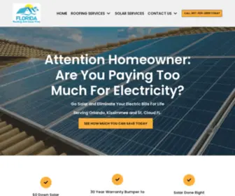 Floridaroofingandsolarpros.com(Roofing and Solar Company) Screenshot