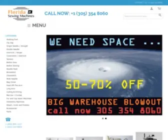 Floridasewingmachines.com(Industrial Sewing Machines) Screenshot