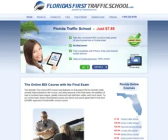 Floridasfirsttrafficschool.com($7.95 Florida Traffic School and More) Screenshot