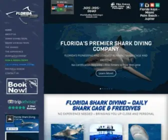 Floridasharkdiving.com(Floridasharkdiving) Screenshot