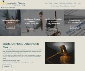 Floridasimpledivorce.com(Florida Simple Divorce) Screenshot