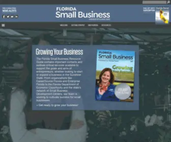 Floridasmallbusiness.com(Florida Small Business) Screenshot