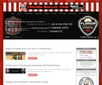 Floridasoccerclub.org(Developing the finest since 1975) Screenshot