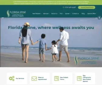 Floridaspine.us(Best Chiropractor in Vero Beach FL) Screenshot