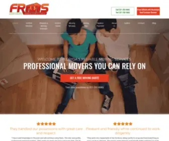 Floridasreliablemovingservices.com(Local Moving Services in Melbourne FL and Palm Bay) Screenshot