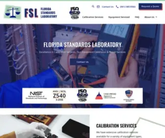 Floridastandardslab.com(Florida Standards Laboratory) Screenshot