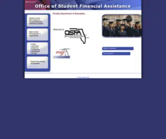 Floridastudentfinancialaid.org(OSFA Home) Screenshot