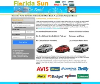 Floridasuncarrental.com(Florida Sun Discount Car Rental) Screenshot