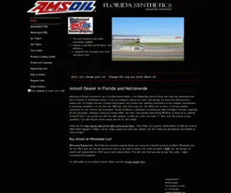 Floridasynthetics.com(Amsoil synthetic oil) Screenshot