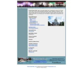Floridathemeparks.com(Florida Theme Parks .com) Screenshot