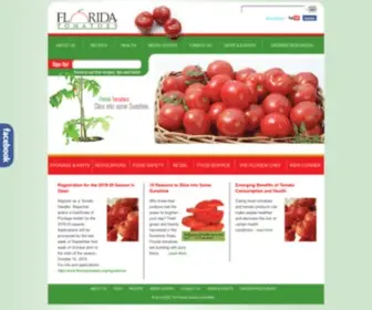 Floridatomatoes.org(Florida Tomato Committee) Screenshot