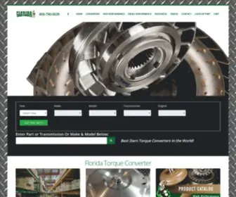 Floridatorqueconverters.com(Florida Torque Converter) Screenshot