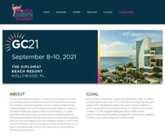 Floridatourismconference.com(#GC21) Screenshot