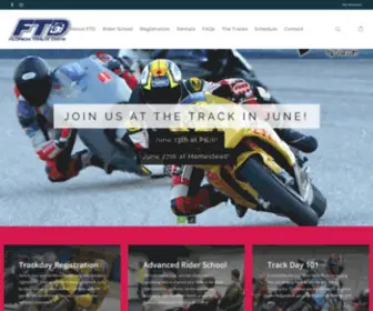 Floridatrackdays.com(Florida Track Days) Screenshot