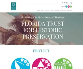 Floridatrust.org(Florida Trust For Historic Preservation) Screenshot