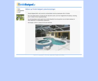 Floridavastgoed.nl(Florida Vastgoed (vakantie)woningen) Screenshot